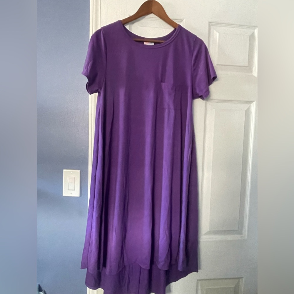 Solid purple Carly
